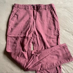 Atmosphere Crop Pants - Salmon, Size 2